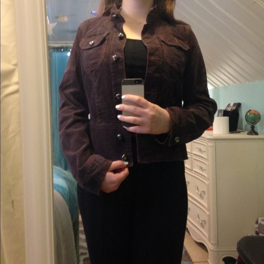 Old Navy Brown Corduroy Jacket